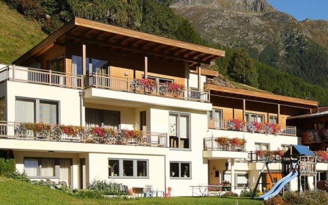 Pension Gruenerhof Solden Exterior photo